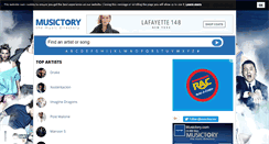 Desktop Screenshot of musictory.com