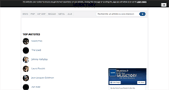Desktop Screenshot of musictory.fr